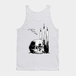 Skull and Candles Tank Top